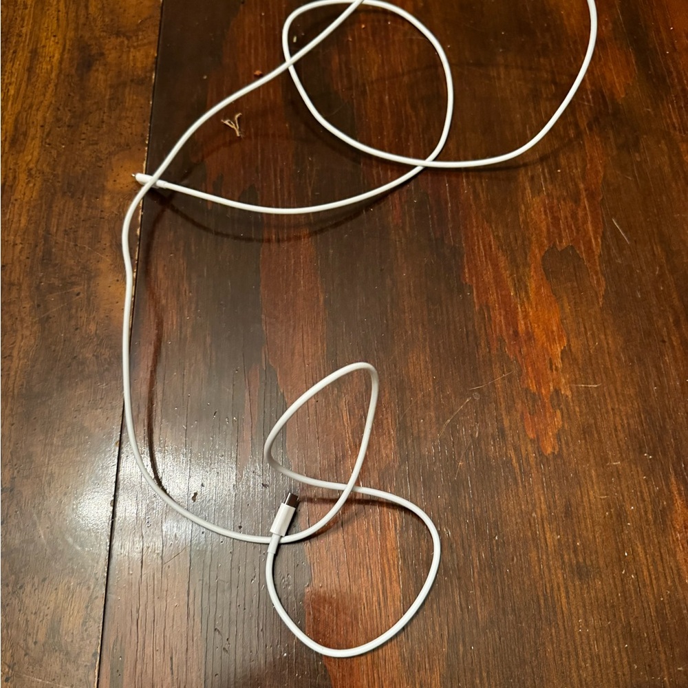 Apple White Charger Cable for Cell Phones